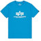Alpha Industries Herren Basic T-Shirt, Mediteranian Blue, L