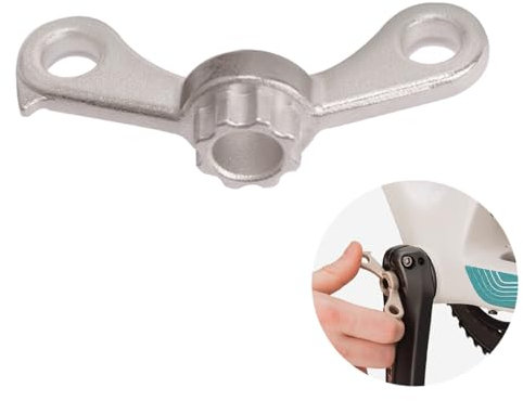 Batheidon Outil de Démontage de Manivelle de Vélo 2 en 1, Extracteur de Manivelle de Pédalier pour Shimano Hollowtech II, Outil de Clé Hexagonale de 8 mm, Pratique et Durable