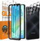 QsmQam 3 Stück Panzer Schutz Glas für Samsung Galaxy A16 4G/5G und 3 Stück Kameraschutz, 9H Härte Panzer folie Schutzfolie, HD Displayschutz Folie, Anti-Kratzer, Bläschenfrei