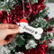 Personalised Dog Bone Christmas Tree Ornament Bauble Pet Decoration