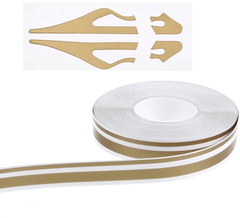 SEWOART Pinstripe Tape Decal Für Wasserdichtes Goldfarbenes Dekorationsband Für Auto-designs Passend Für Fahrzeugtypen