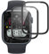 IQShield Protector de Pantalla para Apple Watch 44mm Series 6/SE/5/4 Cristal Templado, 3D Cobertura Completa, Sensible al Tacto, Sin Burbujas, Vidrio Templado para iWatch 6, 2 Piezas