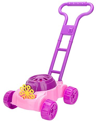 Apritsce Sparabolle di Sapone, Tagliaerba Giocattolo Macchina Bolle di Sapone Automatico, Bubble Maker Giocattoli per bambini, Macchina Spara Bolle per Matrimonio Compleanno Festa