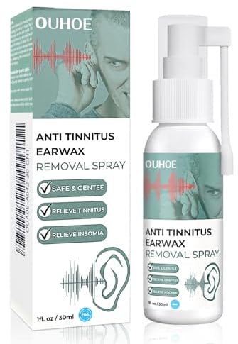30ml Ohrenschmalz Entferner Spray, Ohrenschmalz Entferner Flüssigkeit, Sanfte Ohrenreiniger Lösung, Zur täglichen Ohrpflege, Verhindert Ohrenschmalzansammlung bei Erwachsenen & Kindern