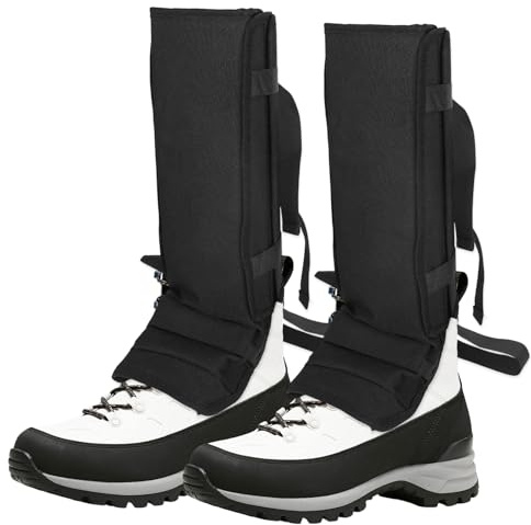 2st Schlangensichere Beingamaschen, Wasserdichter Verstellbarer Schlangenschutz Knöchelgamaschen Wandern Jagen und für Outdoor-Aktivitäten Langlebige Wanderchaps Erwachsene für Damen und Herren