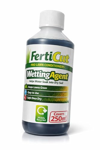 Ferti Cut Wetting Agent for Dry Soil, Pro Lawn Conditioner, Keeps Lawns Green (Up to 250m²)