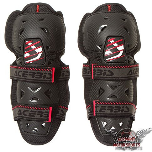 MOTOCROSS KINDER KNIESCHÜTZER KNIEPROTEKTOR ACERBIS PROFILE 2.0 SCHWARZ CROSS QUAD ATV ENDURO