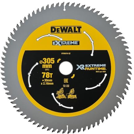 Dewalt dt99576-qz – Circular Saw Blade Stationary XR Extreme Runtime 3