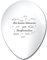 Unbekannt 10 Luftballons Alles Gute zur Konfirmation, WEIß, ca. 30 cm Durchmesser
