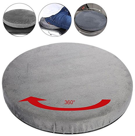 Sitzkissen Auto, Rotierenden Auto Swivel Sitzkissen Rotatory Stuhl Pad Comfort Skidproof rutschfeste Büro Heimgebrauch