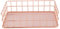 Ftvogue Panier De Rangement En Maille MéTallique Or Rose Organisateur De Maquillage Panier De Rangement D'Articles De Toilette De Salle De Bain (D)