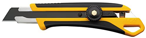 OLFA L-7 - Cutter con bloqueo manual y cuchilla Excel Black de 18 mm