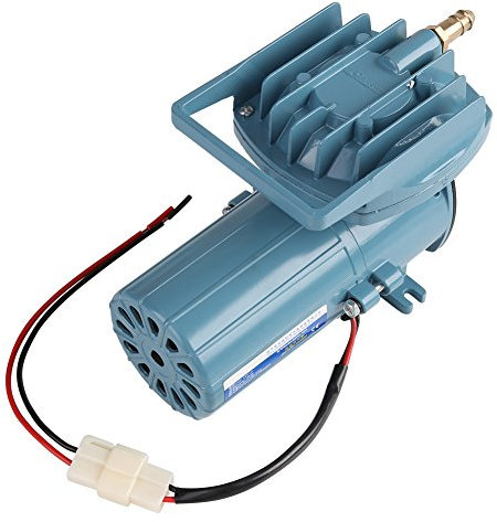 Aquarium Luftpumpe, DC 12V 35W Luftpumpe Luftsprudler Sauerstoffpumpe für kleine Blasen, Aquarium, Aquarium, Hydrokultursysteme
