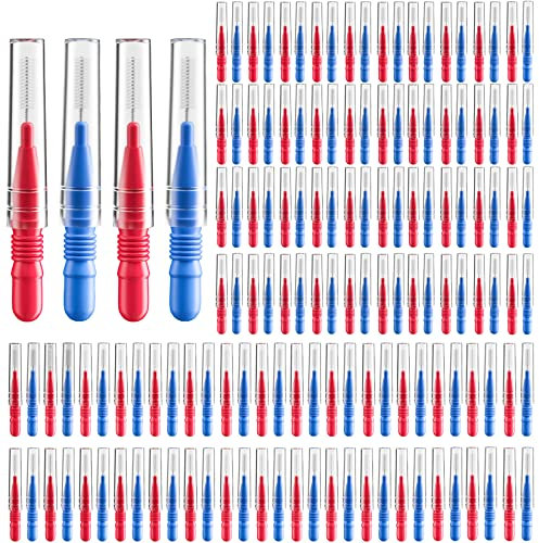 RAZOKO Brosse interdentaire, tête de fil dentaire, outil de nettoyage des dents facile à utiliser, 176 pièces (2,5 mm et 3 mm)