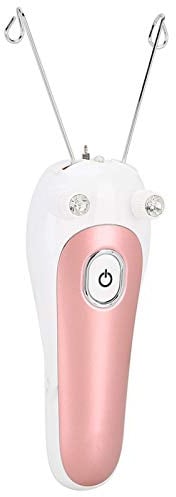 Elektrischer Gesichtshaarentferner, elektrischer Haarschneider für Frauen (Rosa)