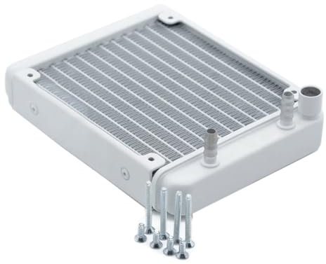 JENOR PC Wasserkühlung Aluminium Heizkörper 12 cm Einbauposition