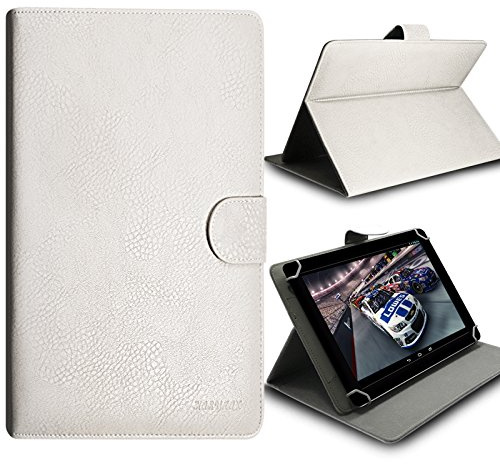 Karylax Schutzhülle Universal S weiß für Tablet Asus MeMo Pad 7 Zoll