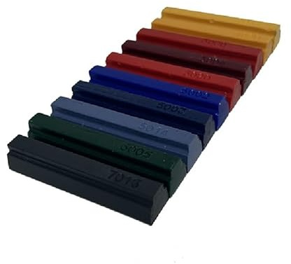 Konig Soft Wax Furniture Repair Filler Sticks Set (975 - Mixed RAL colours)