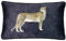 Paoletti Cheetah Wald Kissenbezug, Samt, Marine, 30 x 50cm