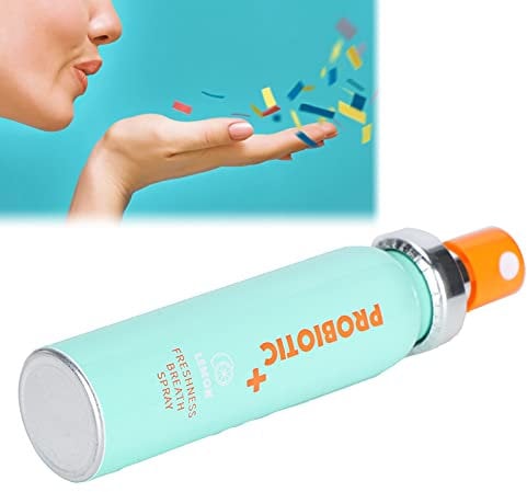 Spray per L'igiene Orale, Probiotici Spray per la Bocca Deodorante per L'alito Cattivo Spray Orale,Spray per L'alitosi, per Rinfrescare L'alito Al Limone,Spray Per La Bocca, Spray Per L'Alito Orale