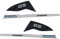 labelbike - 3D Harz Aufkleber Handprotektoren kompatibel mit BMW R 1200 GS 2013-2018 grau-grau