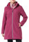 CMP - Damen-Softshellparka mit abnehmbarer Kapuze, Amaranth-Fuchsia, D38