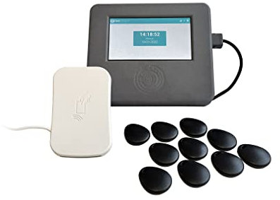 TimeCycle und TimeRecording - Starterkit mit 10 Mitarbeiter Token | Komplettsystem zur effektiven Zeiterfassung von 10 Mitarbeiter (beliebig erweiterbar)