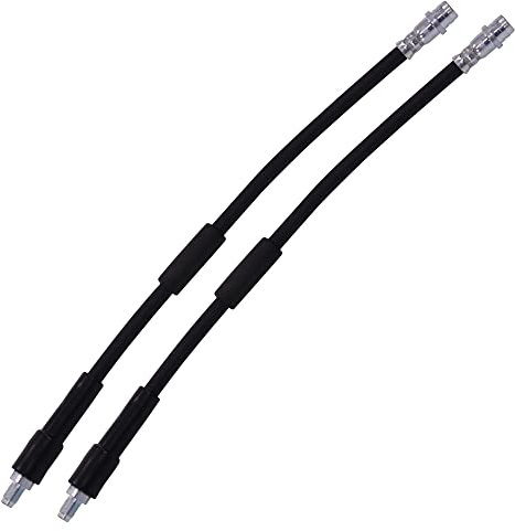 ATEC Germany 2x Bremsschlauch vorne Kompatibel mit MERCEDES-BENZ CLS (C219), S-Klasse (W220), E-Klasse (W211), E-Klasse T-Model (S211)