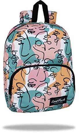 Coolpack F012576, Schulrucksack SLIGHT ART DECO, Multicolor