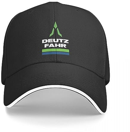 TQASER Basecap deutz fahr Logo Merchandise Essential Cap Baseballmütze Neuer Hut Damen Hüte Herren Geschenk
