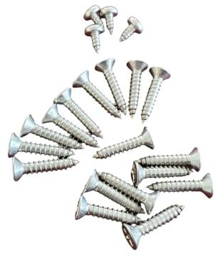 Hayward - Lot de 22 vis pour Skimmer de Piscine Powerline - PWX13