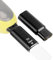 Linkidea 2er-Pack 5 V Typ-C-Rasiereradapter, O Blade-Ladekonverterkopf, USB-C-Rasierer-Ladekonverter kompatibel mit Philips Norleco OneBlade QP2724 QP2834 QP4530(schwarz)