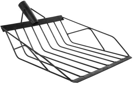 BESPORTBLE Pala De Maíz para Jardín Pala Agrícola Sencilla De Metal Práctica Herramienta para Excavar Tierra Granja