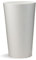 LPF LE PETIT FOURNISSEUR - Lot de 50 Gobelets réutilisables 25cl (33cl à ras-bord) - Polypropylène alimentaire - Gobelets plastique alimentaire rigide - Compatible lave-vaisselle - Couleur Blanche