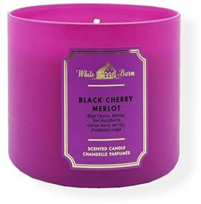 3-Docht Duftkerze BLACK CHERRY MERLOT 411 g - Original BBW
