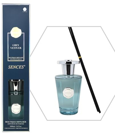 Reed Diffuser 1000ml Baltus Grey Vetiver Air Freshener Aromatherapy Fragrance