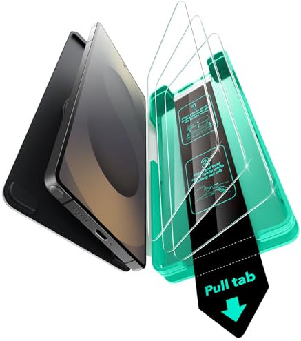 ESR für Samsung Galaxy S25 Ultra für Panzerglas [3 Sekunden Schnellinstallation] HD klar, gehärtetes Glas, automatisches Staubentfernungswerkzeug für Galaxy S25 Ultra, hüllenfreundlich, 3 Stück