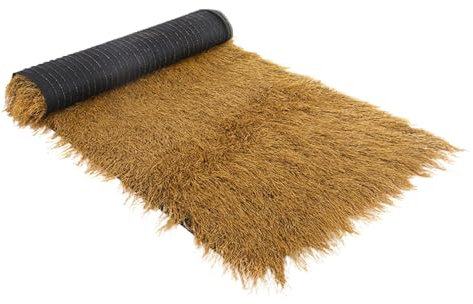 Rollo de Paja Artificial, Techo de Paja,Techos de Paja de Rollo de Paja sintética de Hierba ciega de Pato | Decoración de Fiestas, Techo de Paja para Bar de Playa, Valla, Granja, Patio