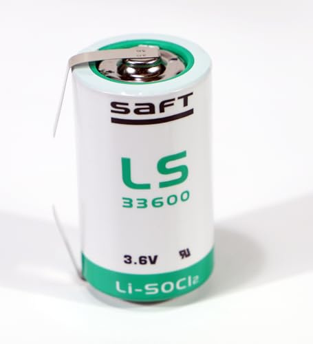S - LS33600 Lithium Batterie mit Lötfahne Hilumin U-Form 3,6V