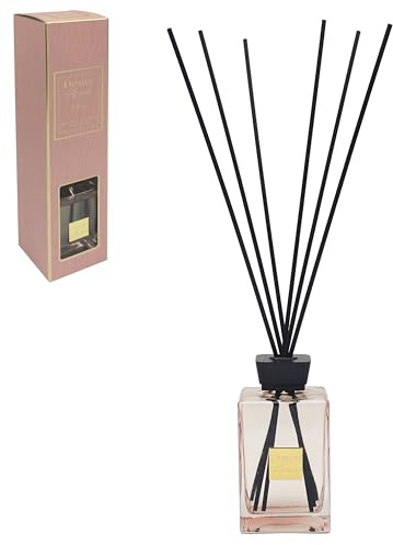 Lesser & Pavey Desire Aroma Coco Reed Diffuser 500ml | Air freshener, calming ambience, aromatherapy, thoughtful gift, stick diffuser, stress relief mind