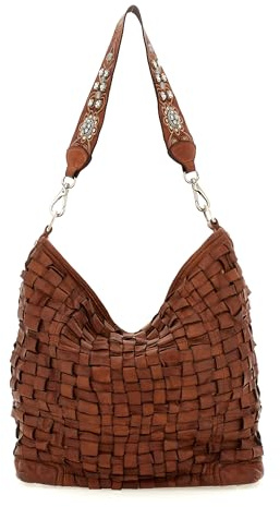Campomaggi Borsa Monospalla Edera COGNAC