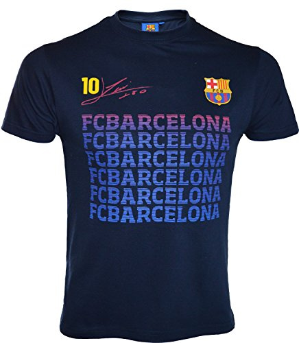 FC Barcelone T-Shirt Barça - Lionel Messi - Collection Officielle Taille Enfant garçon 4 Ans