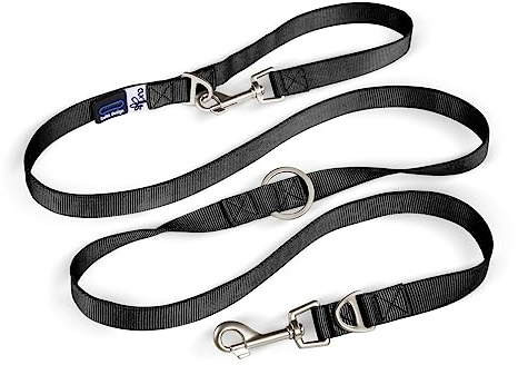 Adjustable Leash Nylon Black L