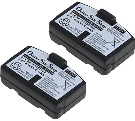 2X OSS Akku für Sennheiser BA150 BA151 BA152 BA150 151 152