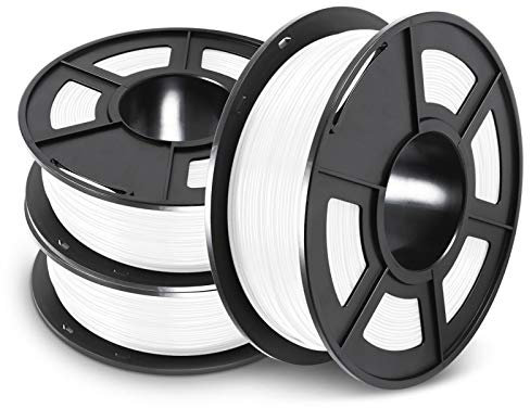 3D-Druckfilament PLA-Filament 1,75 Mm Weißes PLA, 3 Kg Spulendruckmaterial, Geeignet Für 3D-Drucker Und Druckstifte Weiß 3 KggLA 3-teiliges Set 1 Kg * 3 Rollen