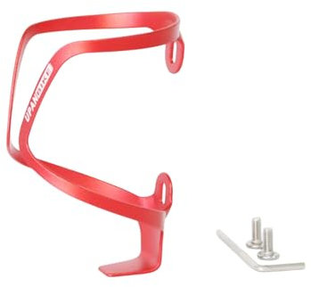 UPANBIKE Bicycle Bottle Cage Aluminum Alloy Ultralight Drinking Bottle Holder Cup Holder for MTB Road Bike,Red