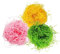 Recyclingpapier (rosa, gelb, grün) für die Ostereiersuche, Osterkorb, Oster-Dekoration, 240 g
