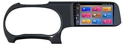 MGYQ Double Din Car Stereo with GPS Navigation for Hyundai I10 2019, 9 Inch Touchscreen Car Entertainment Multimedia System, with Backup Camera, Steering Wheel Control, FM Radio,Quad core,1G+16G