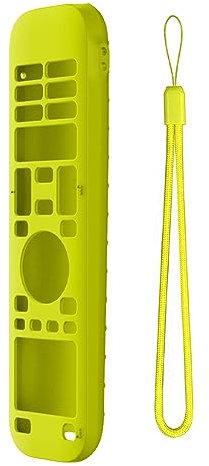 CRGANGZY Remote Control Protective Case for Hisense EN2A30 EN2P30H EN2J30H,Anti-slip Silic Remote Control Cover for Hisense TV Shoproof Washable th Anti-Lost Lanyar