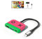 Switch Dock für Nintendo Switch, tragbares Dock mit HDMI-TV, USB 3.0-Anschluss und USB-C-Aufladung, kompatibel mit Nintendo Switch Steam Deck, MacBook Pro/Air, Samsung und mehr